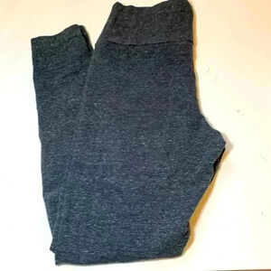 Talula NWOT High Rise Grey Yoga Pants Cotton Spandex